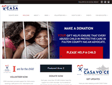 Tablet Screenshot of fultoncountycasa.org